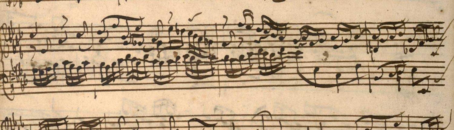 Bach score
