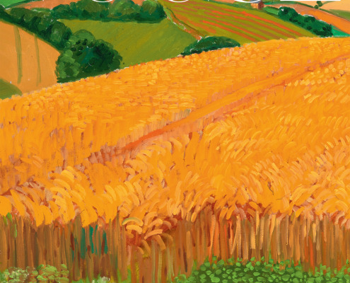 David Hockney Cover of Vogue Aug 2020 David Hockney Cover of Vogue Aug 2020