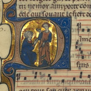 A Burgundian chansonnier dating to the 1280s or 1290s